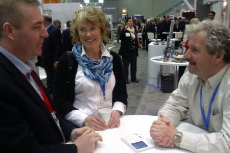 NL Minister Crocker with Jennifer and Doug Caines at Seafood Expo North America in Boston in March 2016. Photo courtesy of NAIA.jpg